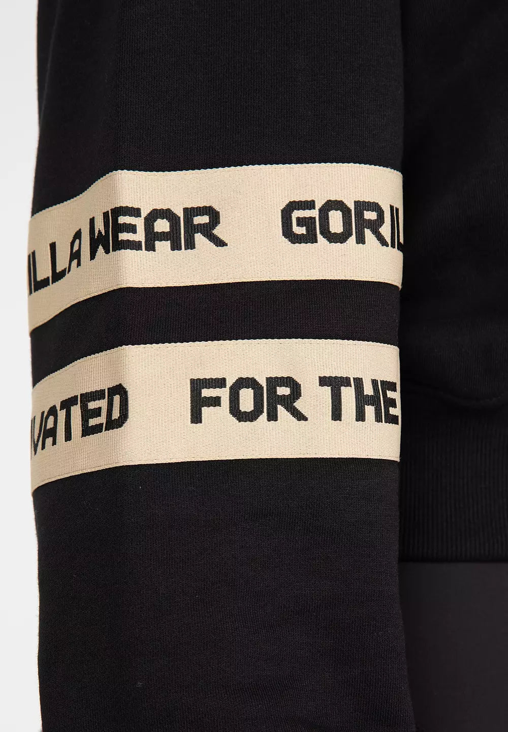 Gorilla Wear Tracey Cropped Hoodie, Black