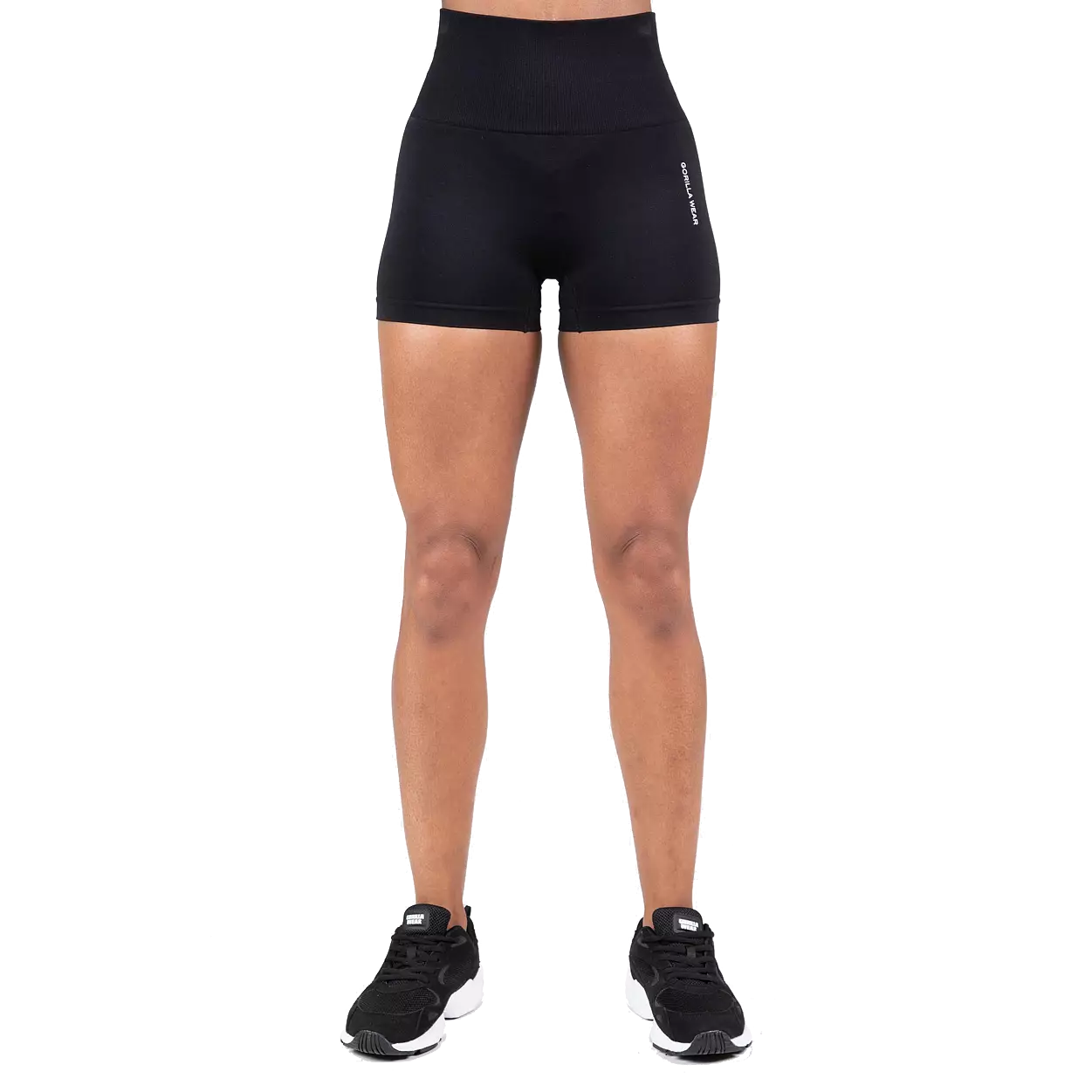 Gorilla Wear Quincy Seamless Shorts, Black