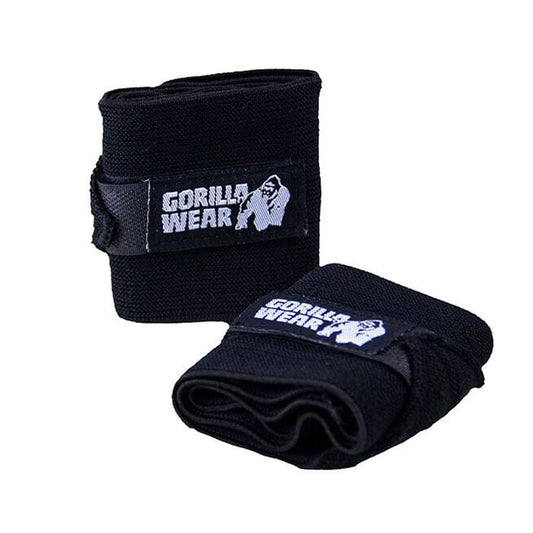 Gorilla Wear Wrist Wraps Basic, Black