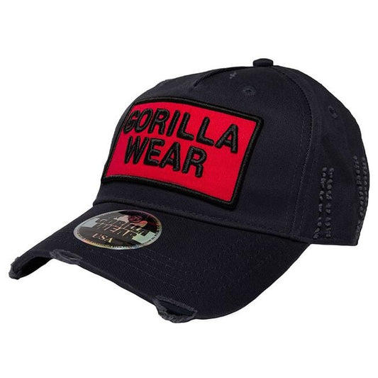 Gorilla Wear Harrison Cap, Black/Red