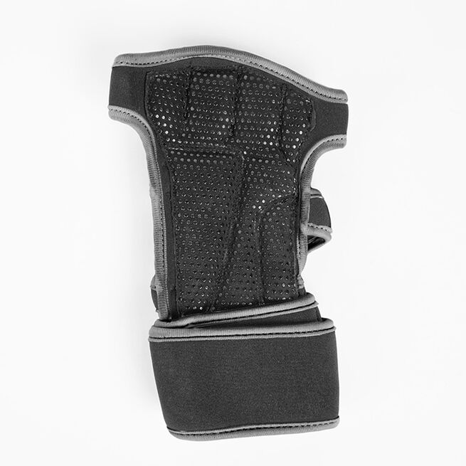 Gorilla Wear Yuma Weightlifting Workout Gloves, Black/Grey