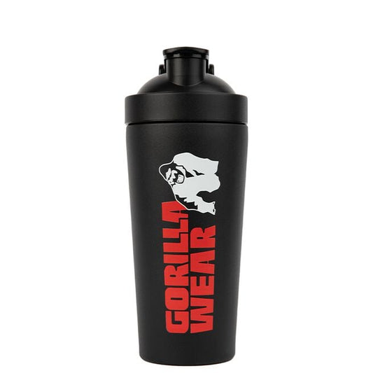Gorilla Wear Metal Shaker 740 ml, Black