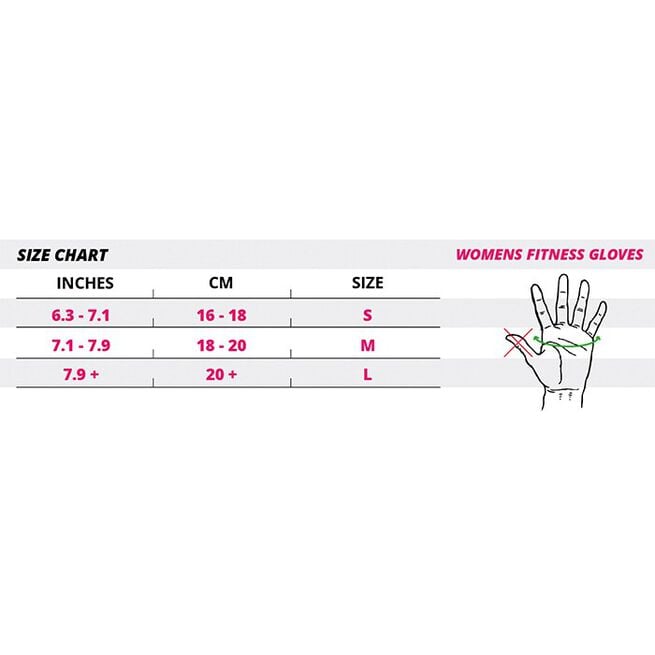 Gorilla Wear Women's Fitness Gloves, Black/Red