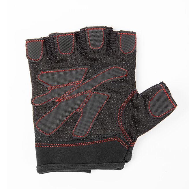 Gorilla Wear Women's Fitness Gloves, Black/Red