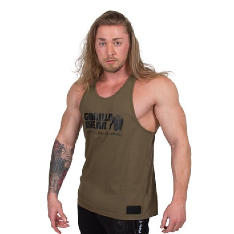 Gorilla Wear Classic Tank Top, Army Green