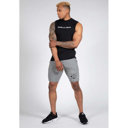 Gorilla Wear Sorrento Sleeveless T-Shirt, Black