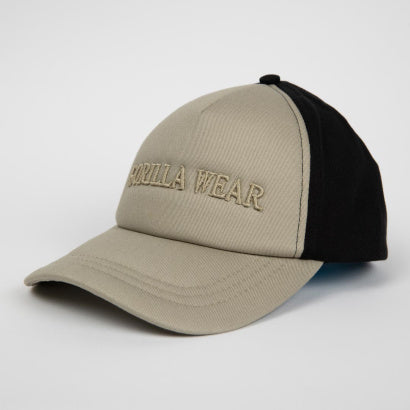 Gorilla Wear Sharon Ponytail Cap, Beige/Black