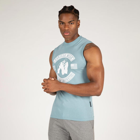 Gorilla Wear Tulsa Tank Top, Blue
