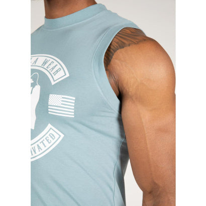 Gorilla Wear Tulsa Tank Top, Blue
