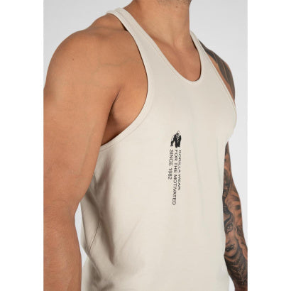 Gorilla Wear Carrizo Tank Top, Beige