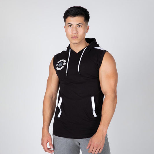 Gorilla Wear Oswego S/L Hooded T-Shirt, Black