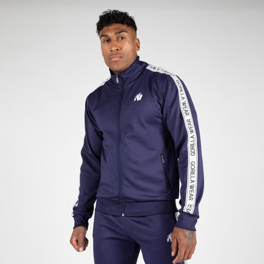 Gorilla Wear Delaware Track Jacket, Navy