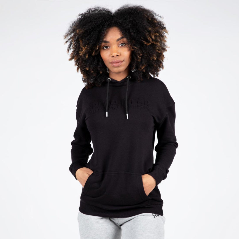 Gorilla Wear Crowley Oversized Women's Hoodie, Black