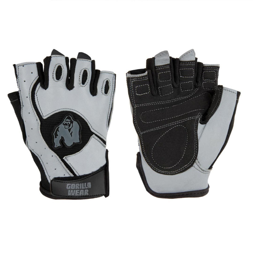 Gorilla Wear Mitchell Training Gloves, Black/Grey