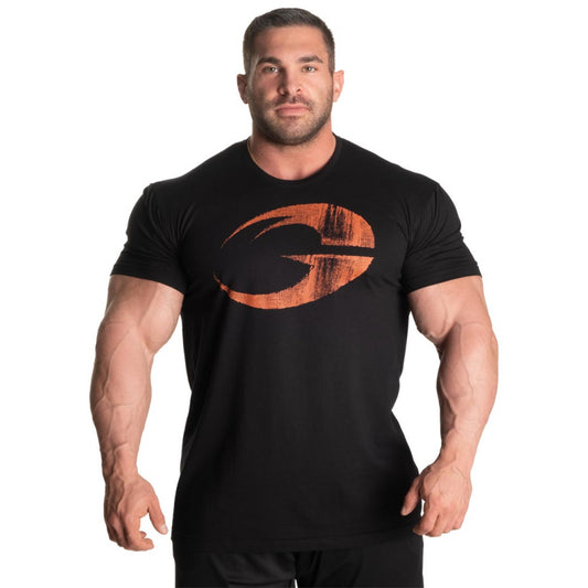GASP Cadet Tee, Black/Flame
