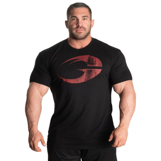 GASP Cadet Tee, Black/Red