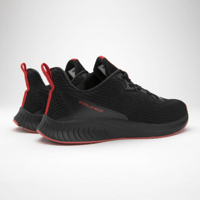 Gorilla Wear Milton Training Shoes, Black/Red