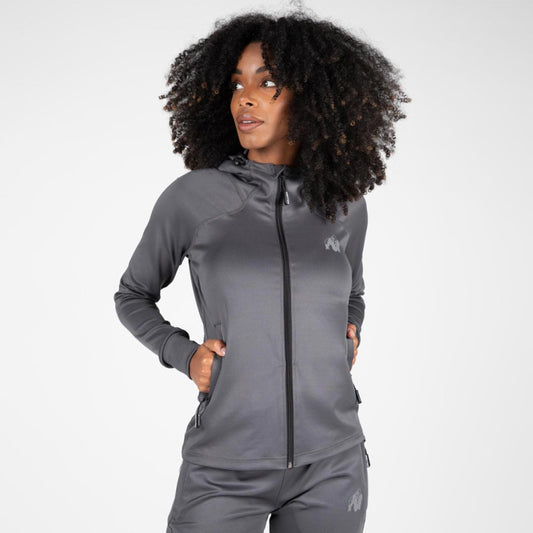 Gorilla Wear Halsey Track Jacket, Grey