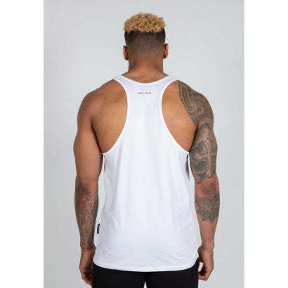Gorilla Wear Carter Stretch Tank Top, White