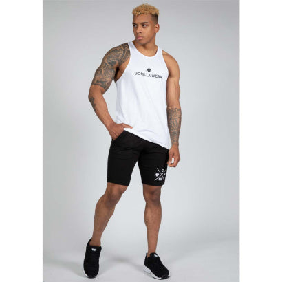 Gorilla Wear Carter Stretch Tank Top, White