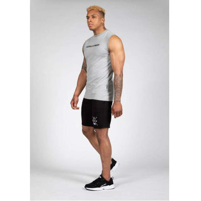 Gorilla Wear Sorrento Sleeveless T-Shirt, Grey
