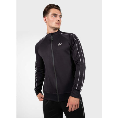 Gorilla Wear Wenden Track Jacket, Black/White