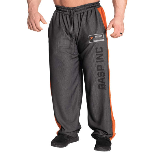 GASP No1 Mesh Pant, Black/Flame