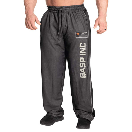 GASP No1 Mesh Pant, Black