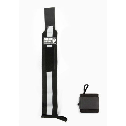 Gorilla Wear Wrist Wraps Ultra, Black/White
