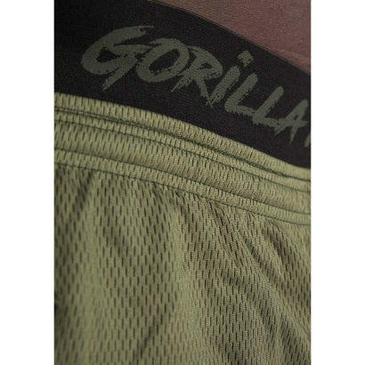 Gorilla Wear Mercury Mesh Pants, Army Green/Black