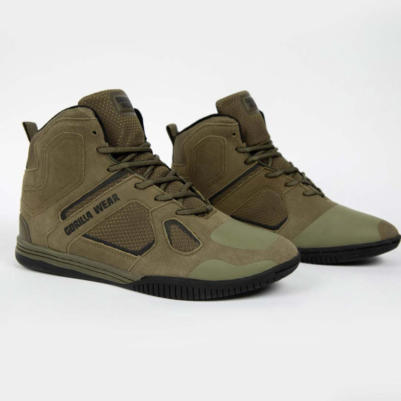 Gorilla Wear Troy High Tops, Army Green
