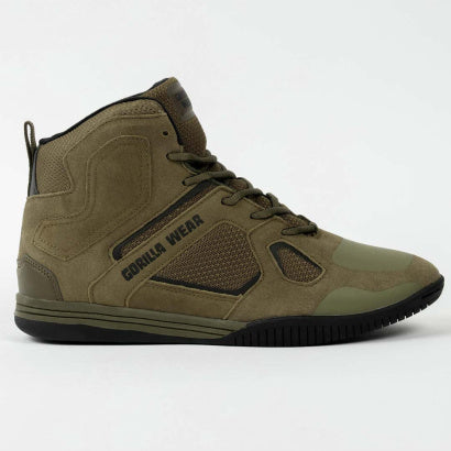 Gorilla Wear Troy High Tops, Army Green