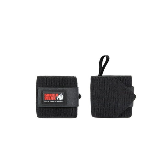 Gorilla Wear Wrist Wraps Basic, Black/Red