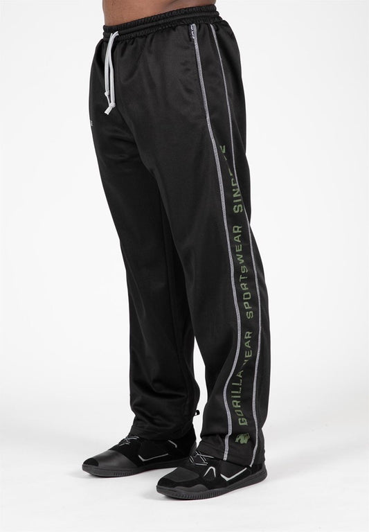Gorilla Wear Functional Mesh Pants, Black/Green