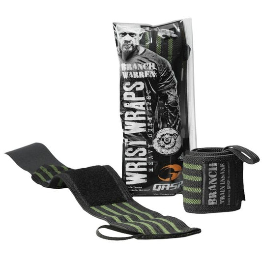 GASP BRANCH 18" Wrist Wrap, Black