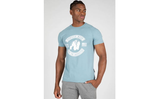 Gorilla Wear Tulsa T-Shirt, Blue