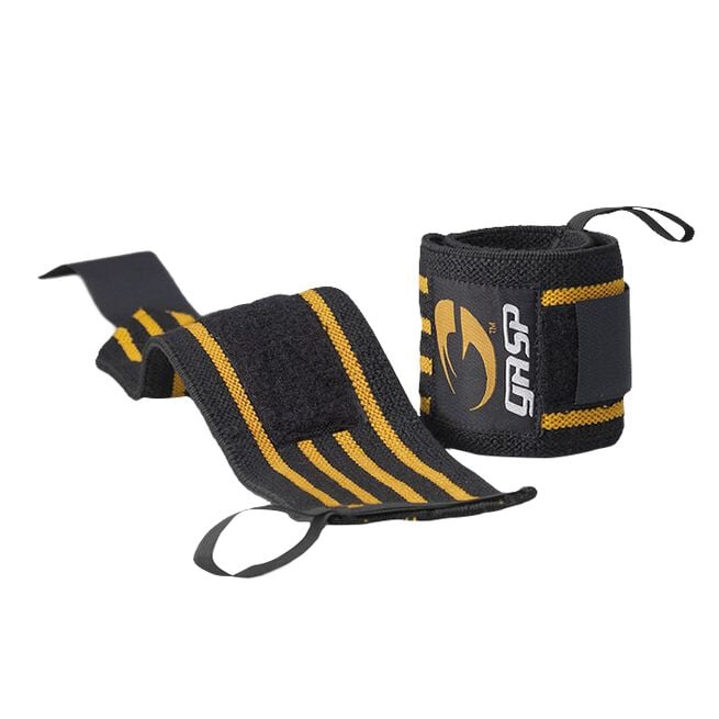 GASP Hardcore Wrist Wraps, Black