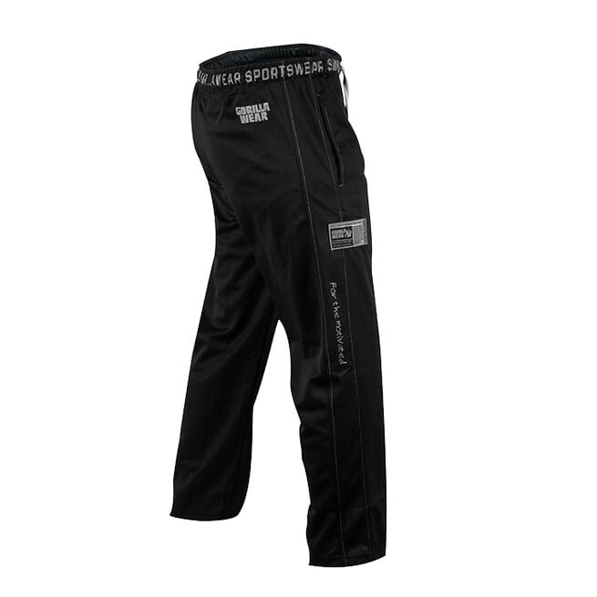 Gorilla Wear Logo Mesh Pants, Black