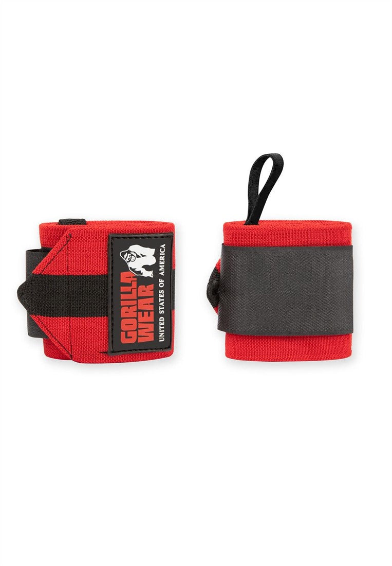 Gorilla Wear Wrist Wraps Ultra, Black/Red