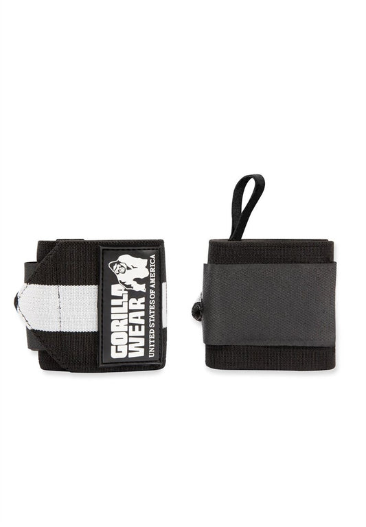 Gorilla Wear Wrist Wraps Ultra, Black/White